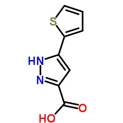 1H-Pyrazol-3-karboxylsyra, 5-(2-tienyl)-