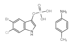 5-Brom-6-klor-3-indolylfosfat P-toluidinsalt